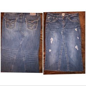 Jean skirt